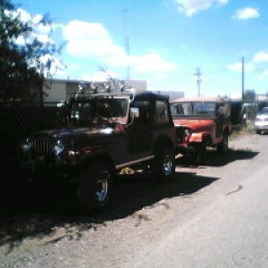 Both of my jeeps