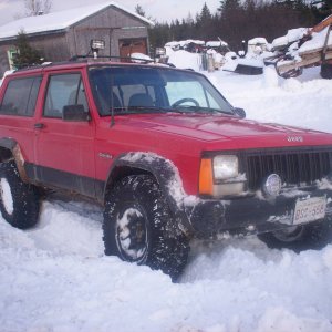 Playing In The Snow