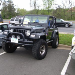 a wrangler from a local car show