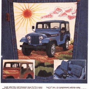 CJ5 in jeans