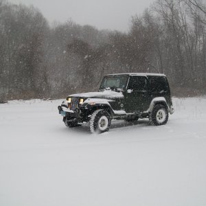 Snow jeep in ct