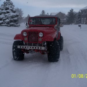 Media 'playing in the snow' in category 'Short Wheel Base Jeeps'