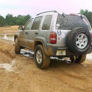 Jeep Liberty offroad