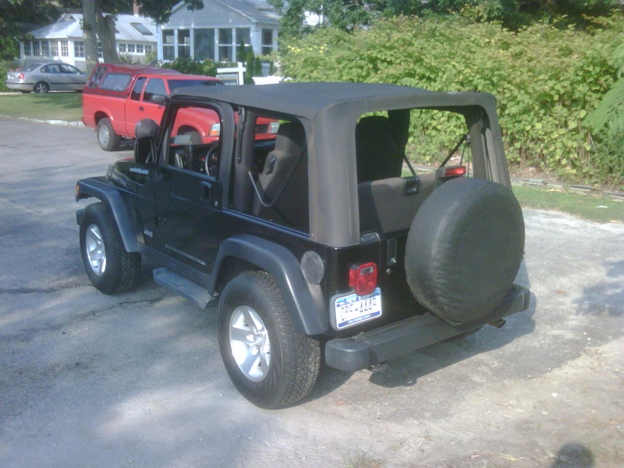 '04 Rubicon at the beach