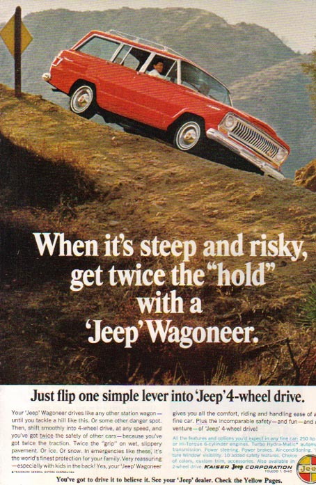 1966 JEEP WAGONEER - GET TWICE THE HOLD