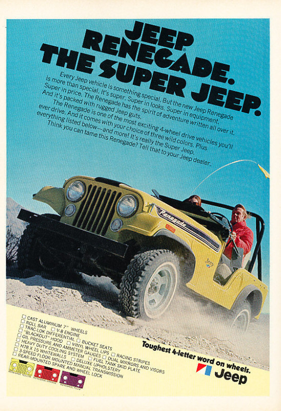 1972 Jeep CJ Renegade