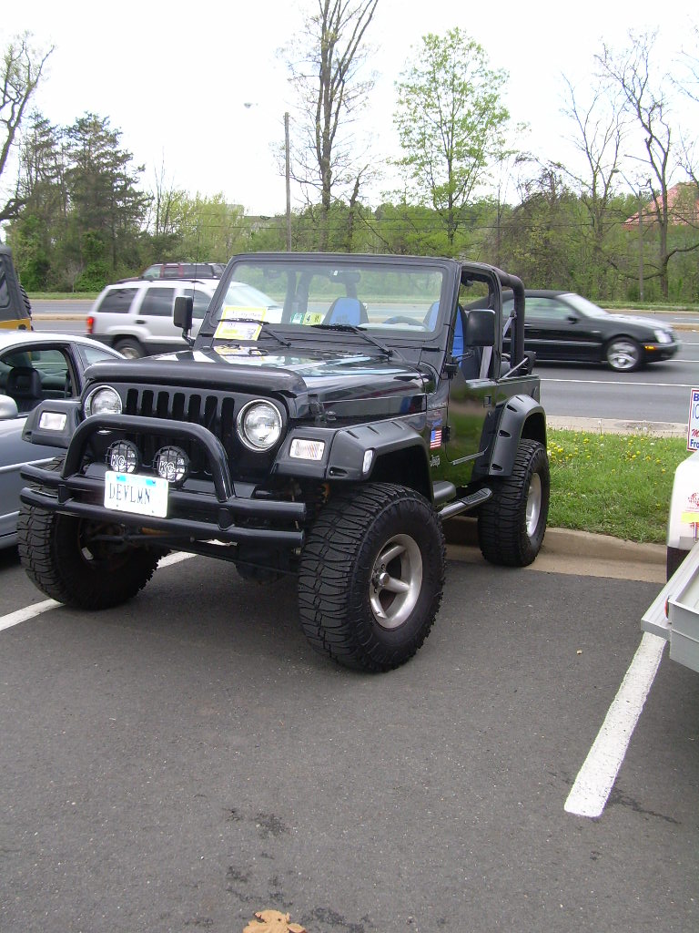 a wrangler from a local car show