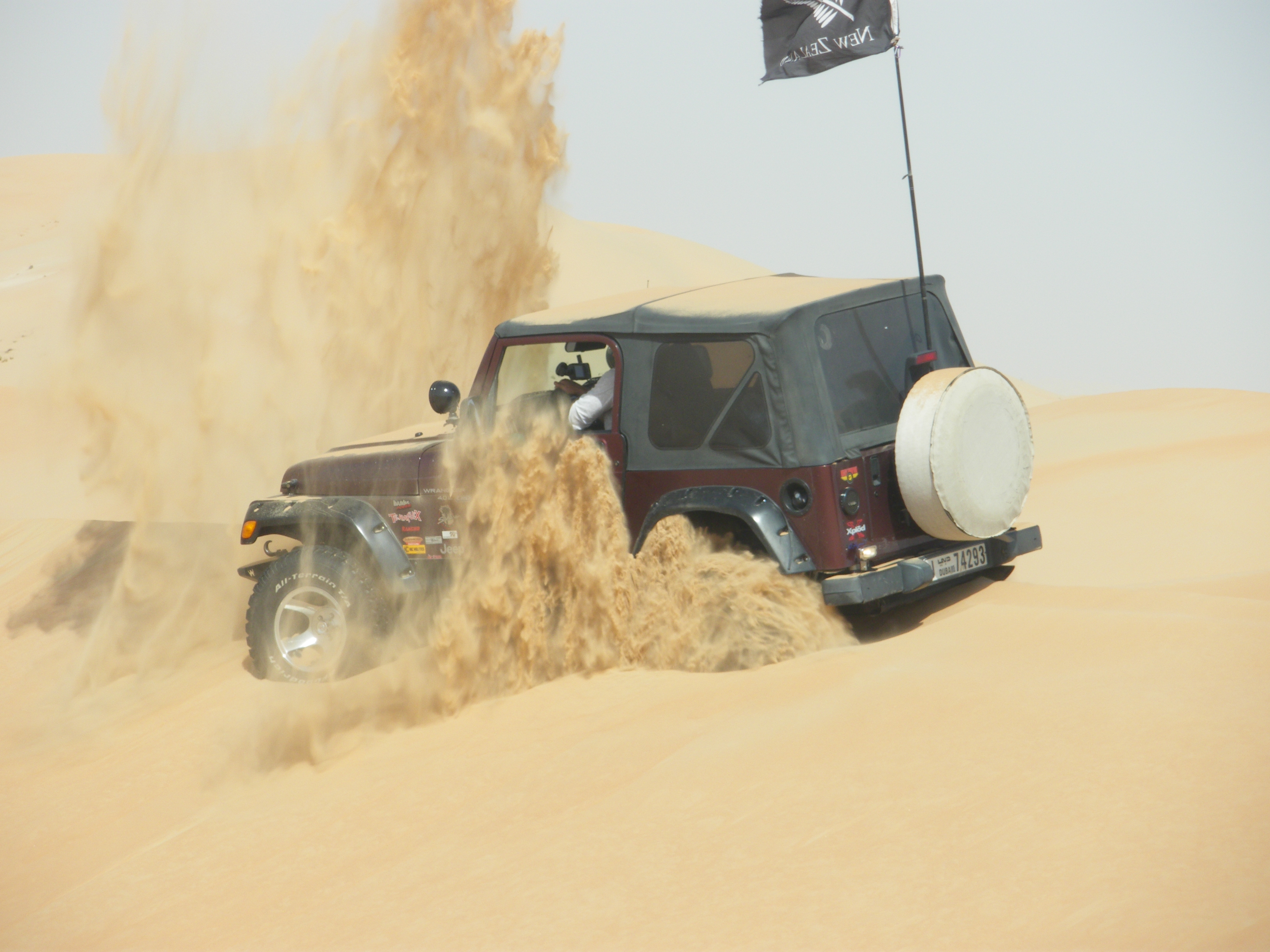 Abu Dhabi Blacksheep: Kiwi in the Sand