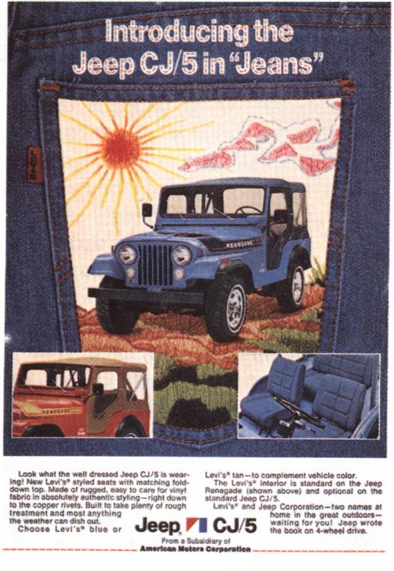 CJ5 in jeans