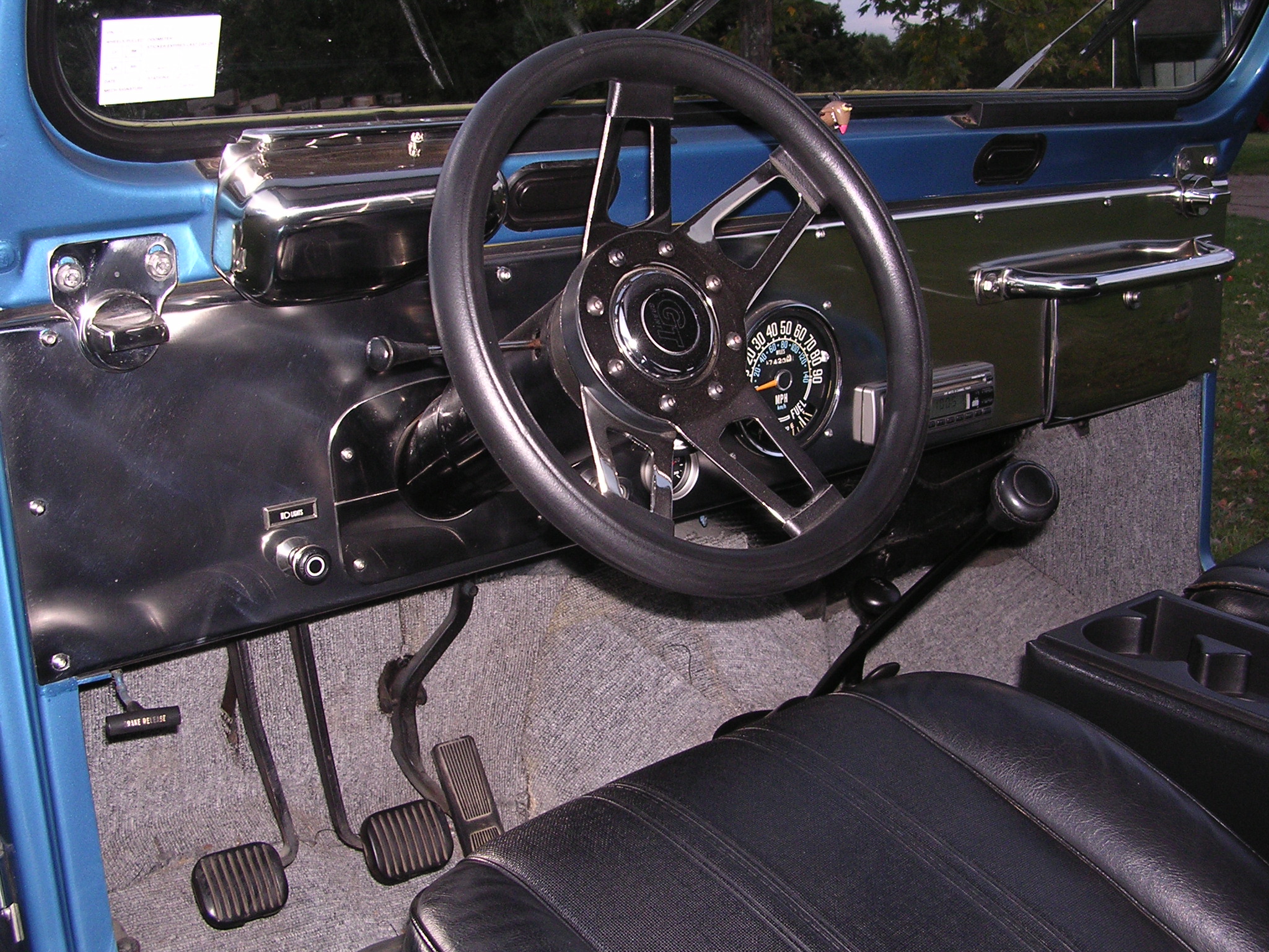 custom stainless dash