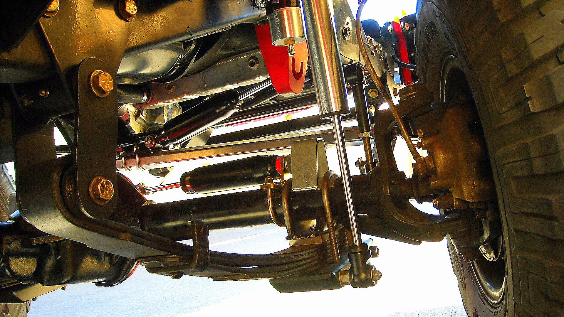 Front suspension 94 Jeep Wrangler