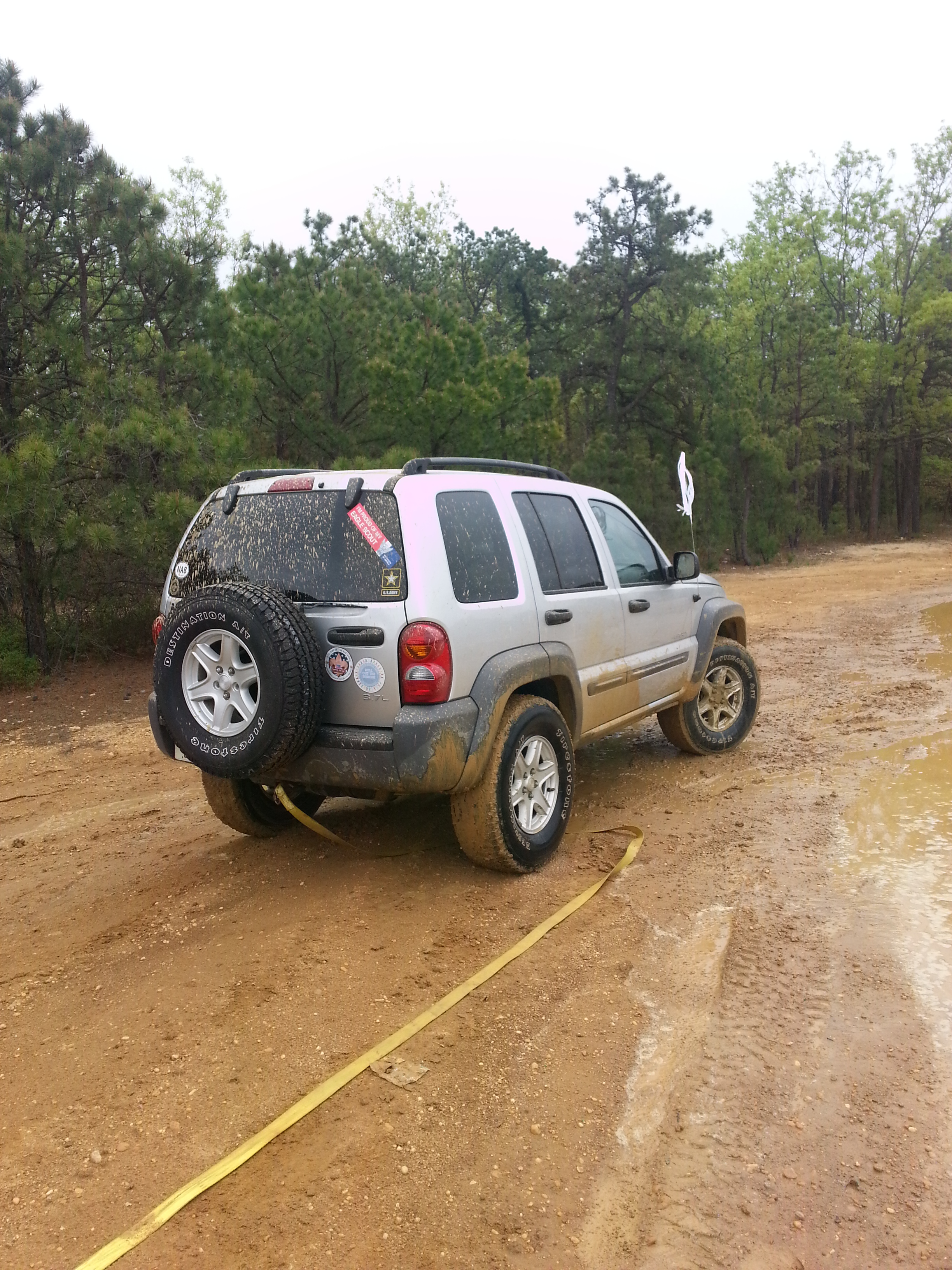 Jeep Liberty offroad