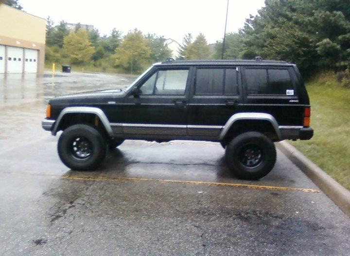 lifted  96 xj