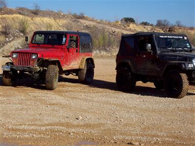 My '95 YJ with '04 Rubicon