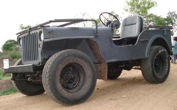 My CJ-2A with MB grille