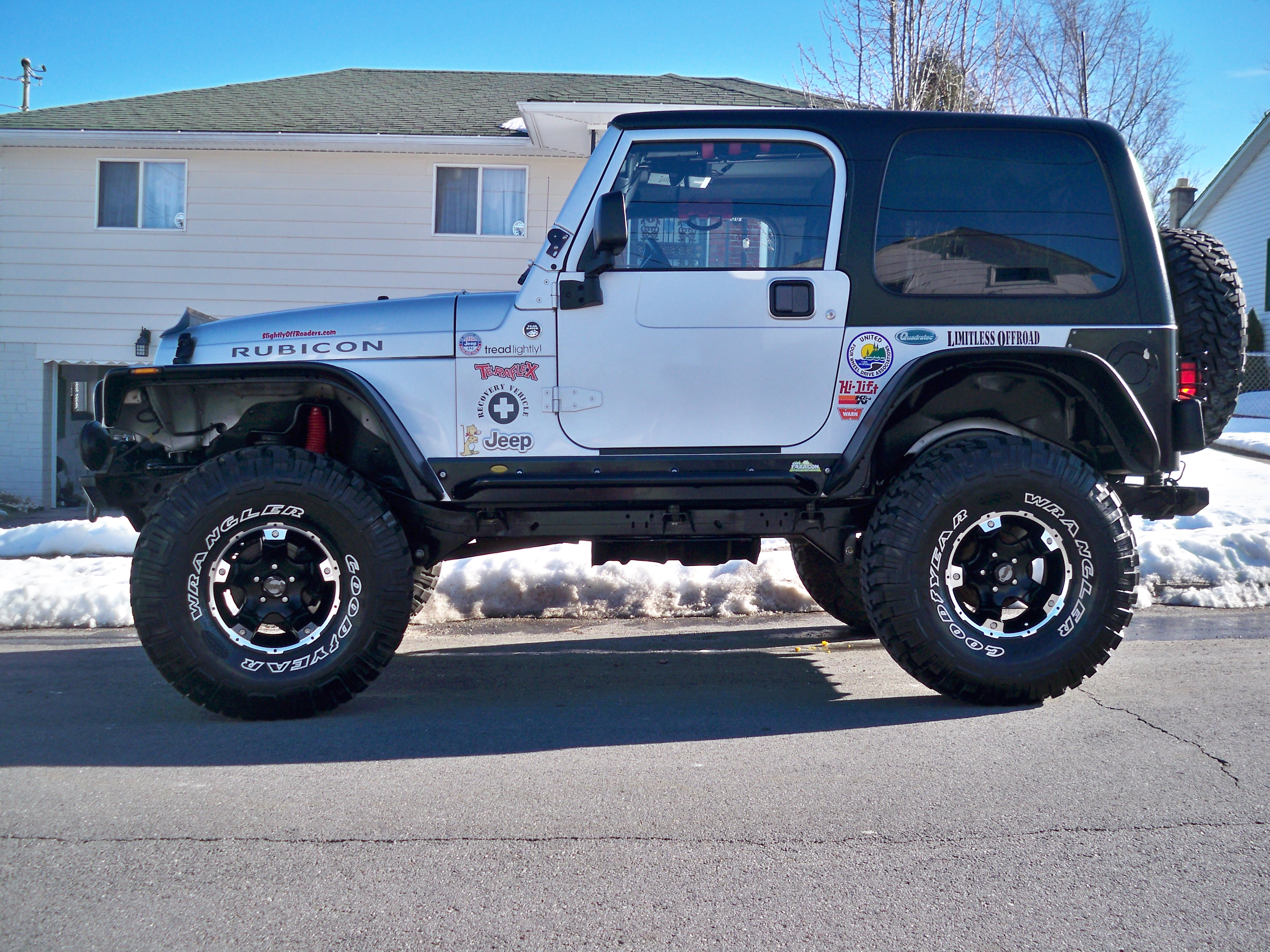 My Jeep Before and after