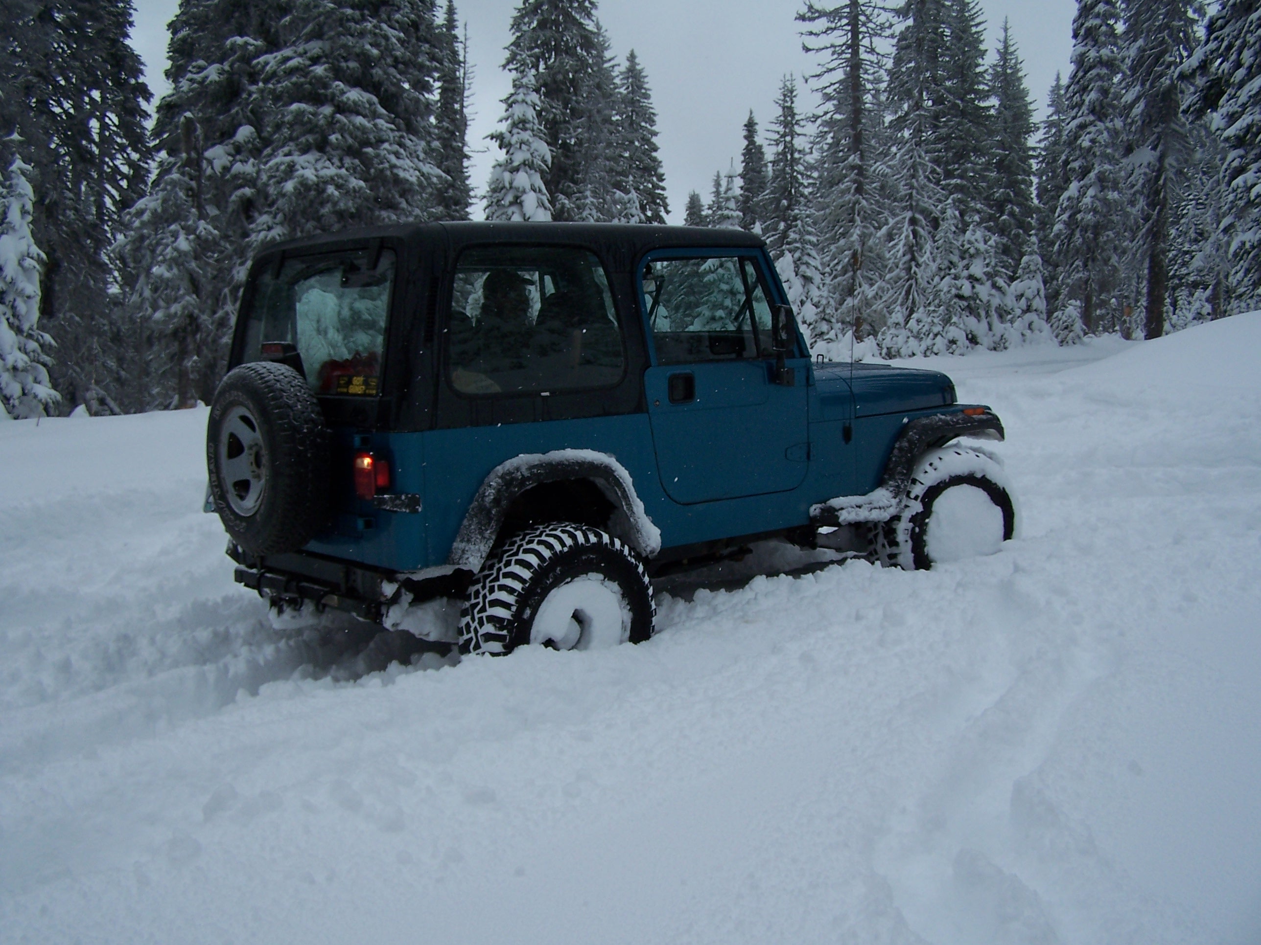 My YJ on Skyline Road